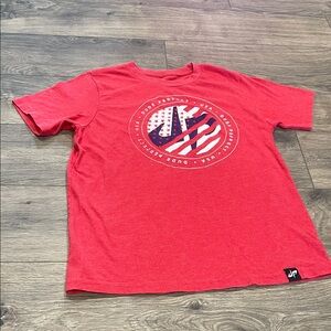 Red Short Sleeve Kids Tee
